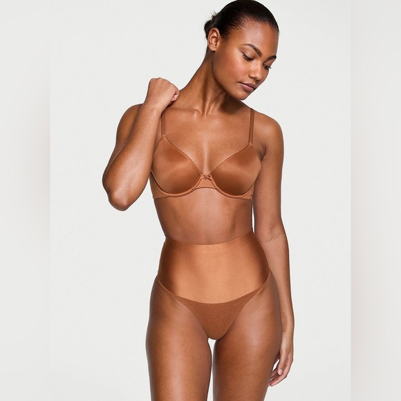 Victoria’s Secret Body by Victoria Unlined Perfect Coverage Caramel Brown Sz 36D - Picture 3 of 9